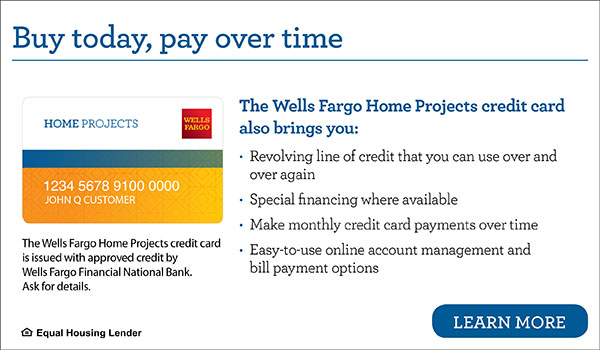 Wells Fargo Home Projects Credit Card